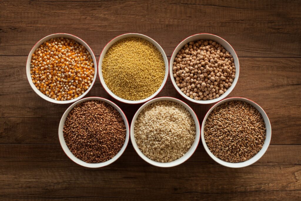 Whole foods diet base - variouswhole grains